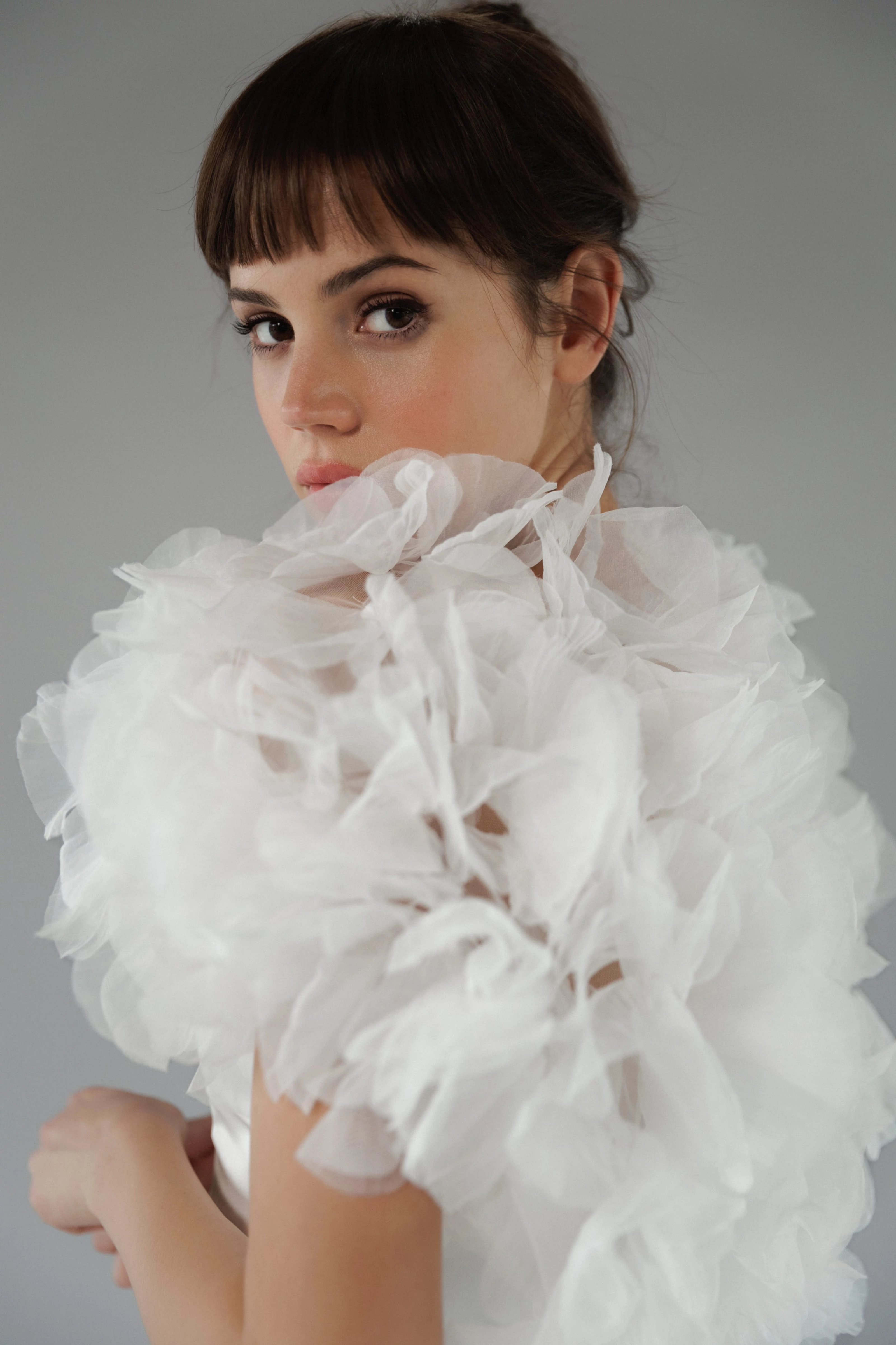 3D flower bolero - Accessories - Daalarna - unique wedding gowns
